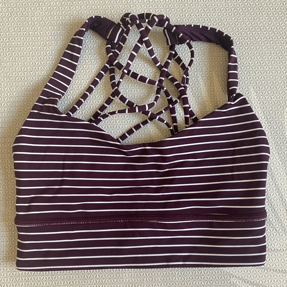 Lululemon free to be Wild Longline bra